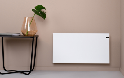 Adax Neo Basic 37cm hoog x 48cm breed in het wit met 400Watt elektrische radiator