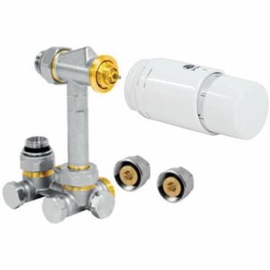 Jaga set 103 90 graden 3/4" haaks naar achteren 16mm VPE/Alu COLO.HBSW.AC.4616 Chrome knop