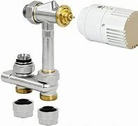 Jaga set 102 Crossflow 180º knop AW thermostaatknop COLO.HBCF.AW.4115 FE/CU Ø15 mm knelkoppeling