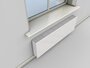 Jaga Linea plus wandmodel wit 65 cm hoog x 240 cm lang en type 11 met 3559 Watt_