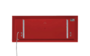 Adax Neo Basic 21cm hoog x 87cm breed in het rood met 600Watt_