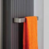 Jaga Tetra designradiator l=330 mm h=1800 mm zandstraalgrijs fine texture 984 Watt_