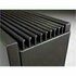 Jaga Strada zwart 35 cm hoog x 180 cm lang en type 20 met 3708 Watt_